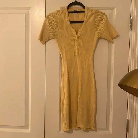 Princess Polly | Dresses | Princess Polly Ribbed Bodycon Mini Dress Collared Button Short Sleeve Yellow | Poshmark Princess Polly | Dresses | Princess Polly Ribbed Bodycon Mini Dress Collared Button Short Sleeve Yellow | Poshmark